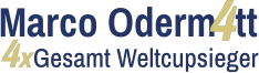 Marco Oderm  tt  4 Gesamt Weltcupsieger 4x